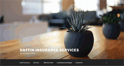 Desktop Screenshot of daffininsurance.com